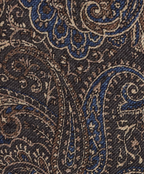 NTR09599010 | Charcoal Paisley Print Tie