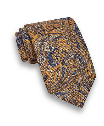 『TEN PAISLEY S/S ORANGE S』 BurntOrangePaisley-