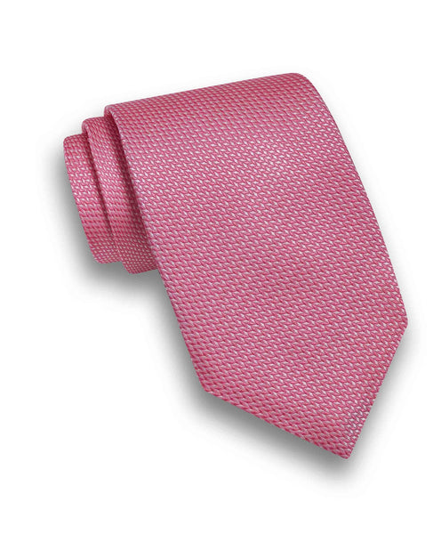 NTR10093650 | Pink Micro Jacquard Tie