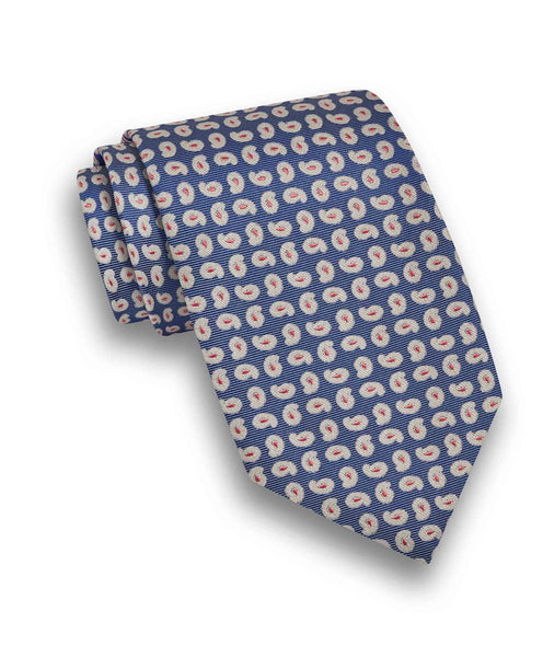 NTR10294412 | Navy Neat Jacquard Tie