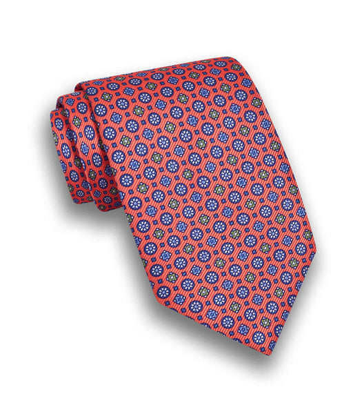 NTR10298830 | Melon Neat Print Tie