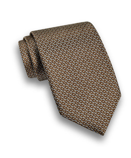 NTR11094212 | Chocolate Micro Jacquard Tie