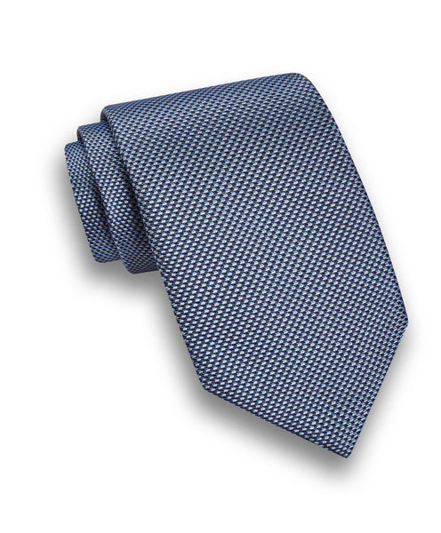 NTR11097020 | Gray Mini Jacquard Tie