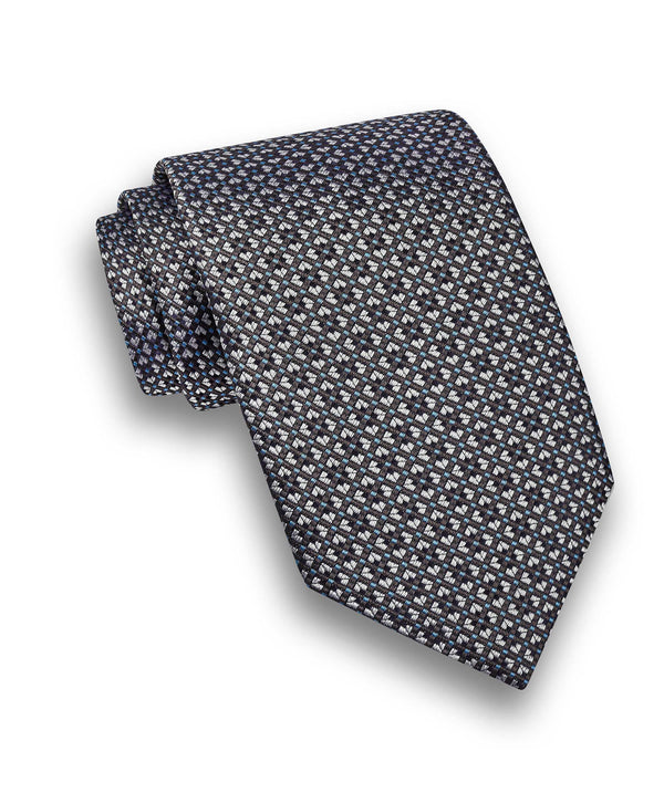 NTR11098020 | Gray Jacquard Tie