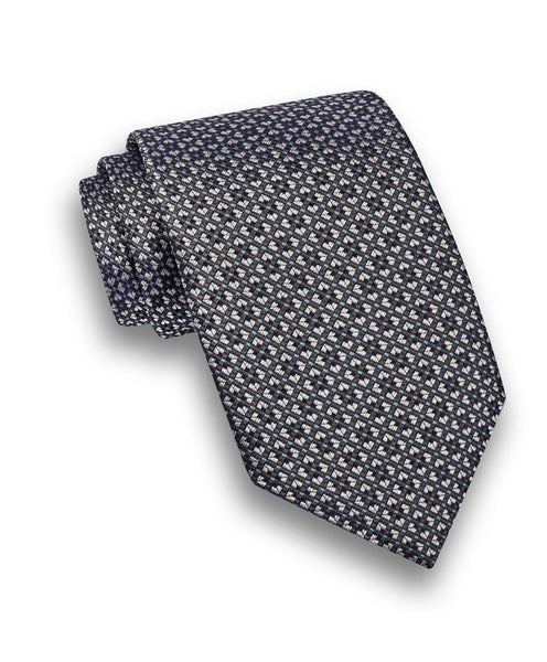 NTR11098020 | Gray Jacquard Tie