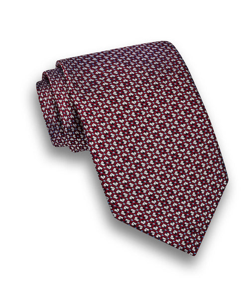NTR11098615 | Merlot Jacquard Tie