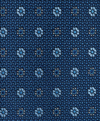 NTR11298423 | Blue Micro Floral  Tie