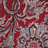 NTR11591600 | Red Jacquard Paisley Silk Tie