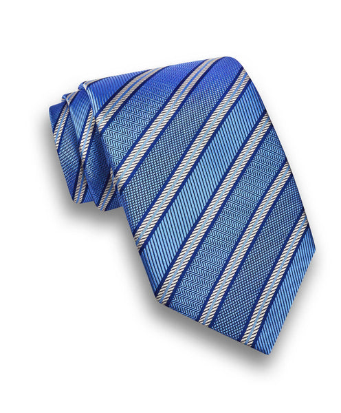 NTR11995454 | Sky & Blue Stripe Tie