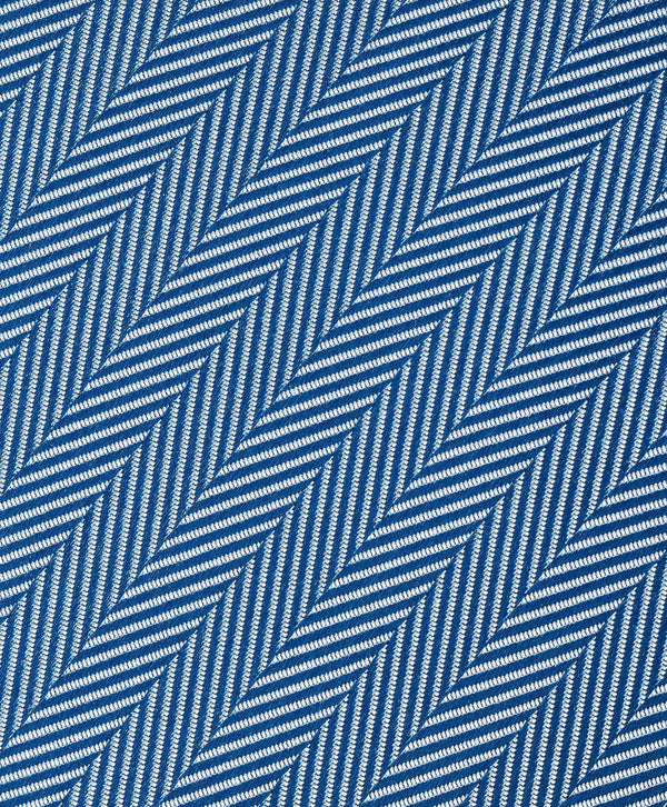 NTR12199412 | Navy Herringbone Jacquard  Silk Tie