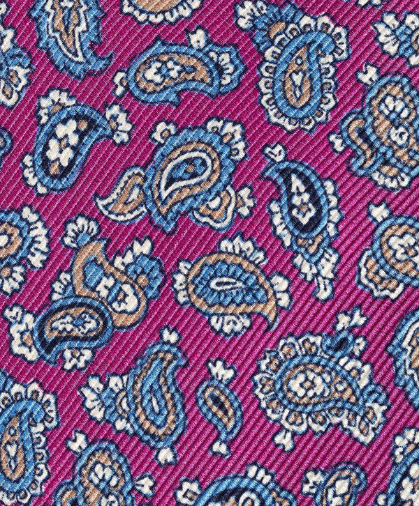 NTR12596652 | Berry Paisley Silk Tie
