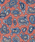 NTR12596830 | Melon Paisley Silk Tie