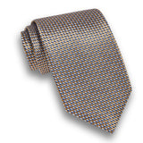 NTR13099206 | Cocoa Micro Jacquard Silk Tie