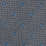 NTR13291020 | Grey Neat Jacquard Silk Tie
