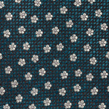 NTR13293437 | Petrol Neat Jacquard Silk Tie