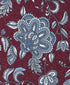 NTR13498615 | Merlot Floral Silk Tie