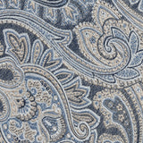 NTR13596412 | Navy Paisley Jacquard Silk Tie