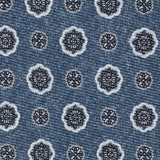 NTR13691476 | Denim Geometric Silk Tie