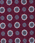 NTR13691615 | Merlot Geometric Silk Tie