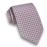 NTR13692534 | Lilac Geometric Silk Tie