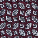 NTR13696600 | Red Geometric Jacquard Silk Blend Tie