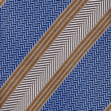 NTR13997454 | Sky Stripe Jacquard Silk Tie
