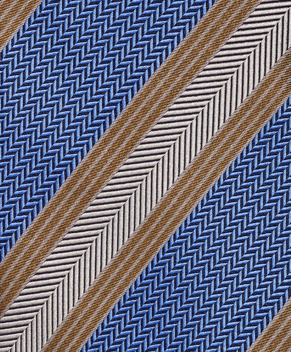 NTR13997454 | Sky Stripe Jacquard Silk Tie
