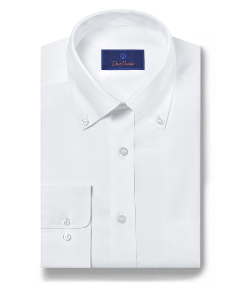 RBDP05112110 | White Pinpoint Oxford Non-Iron Dress Shirt