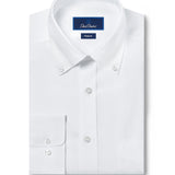 RBDP05112110 | White Pinpoint Oxford Non-Iron Dress Shirt