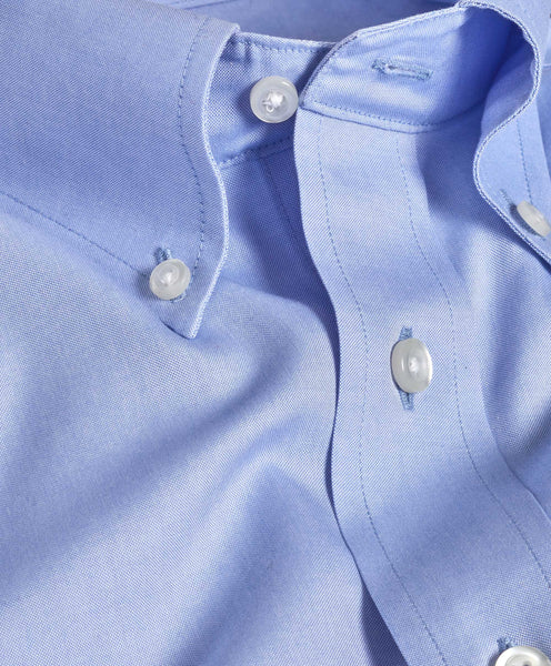 RBDP05112423 | Blue Pinpoint Oxford Non-Iron Dress Shirt