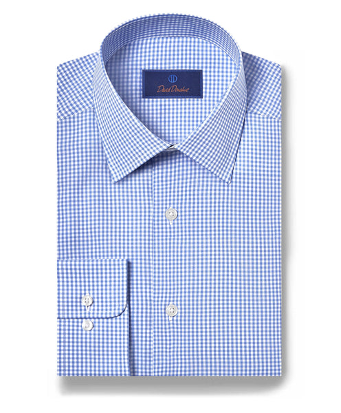 RBSP06845423 | Blue Gingham Dress Shirt