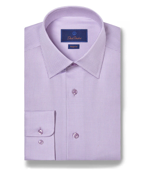 RBSP08003534 | Lilac Micro Dobby Dress Shirt