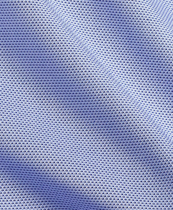 RBSP10004423 | Blue Micro Dobby Dress Shirt