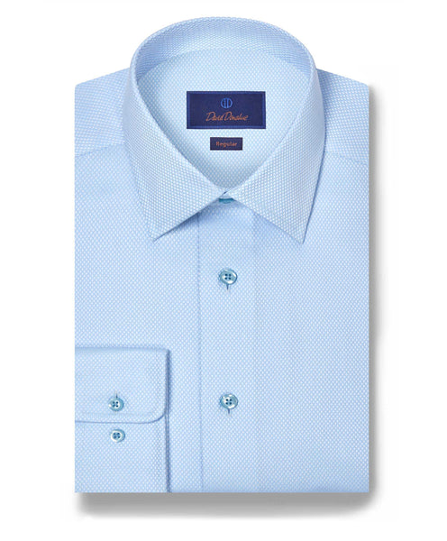 RBSP11041454 | Sky Micro Diamond Dress Shirt