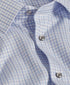RBSP11854135 | White & Blue Windowpane Dress Shirt