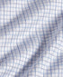 RBSP11854135 | White & Blue Windowpane Dress Shirt
