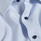 RBSP12017452 | Sky & Blue Micro Dobby Dress Shirt