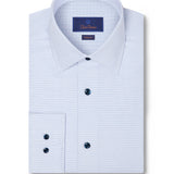 RBSP12017452 | Sky & Blue Micro Dobby Dress Shirt