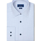 RBSP12017452 | Sky & Blue Micro Dobby Dress Shirt
