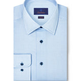 RBSP12019454 | Sky Geometric Print Dress Shirt