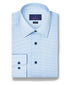 RBSP12019454 | Sky Geometric Print Dress Shirt