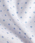RBSP12200135 | White & Blue Neat Print Dress Shirt