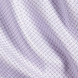 RBSP12243133 | White & Lilac Geometric Print Dress Shirt