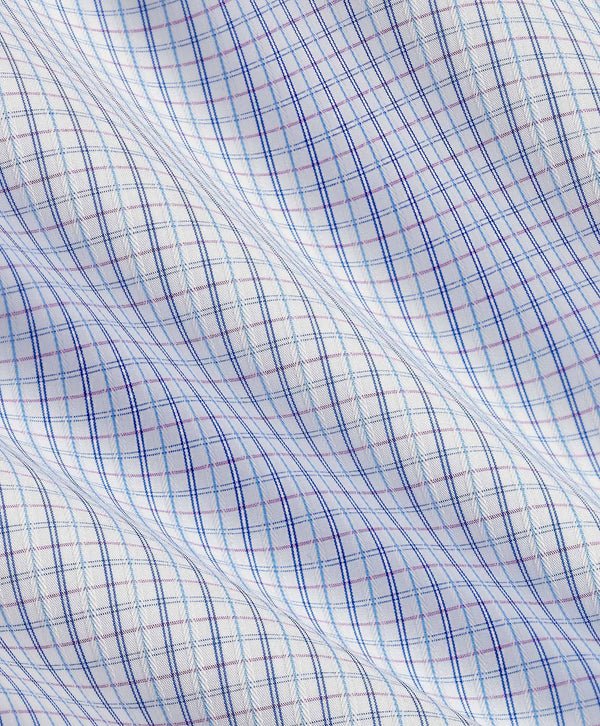 RBSP12802144 | White & Berry Dobby Check Dress Shirt