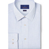RBSP12802144 | White & Berry Dobby Check Dress Shirt