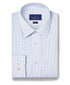 RBSP12802144 | White & Berry Dobby Check Dress Shirt