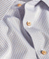 RBSP12803102 | White & Chocolate Poplin Check Dress Shirt
