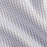 RBSP12803102 | White & Chocolate Poplin Check Dress Shirt