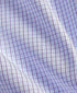 RBSP12803137 | White & Purple Poplin Check Dress Shirt