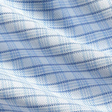 RBSP12805135 | White & Blue Dobby Check Dress Shirt